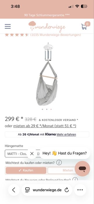 Wunderwiege leagan bebelusi