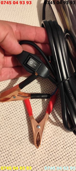 pompa orice lichid apa combustibili ulei la 12v cu filtru si crocodili