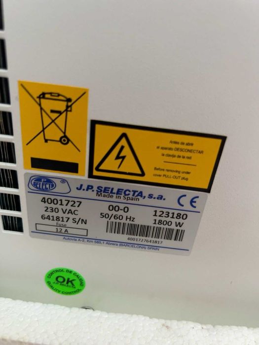 Aparatura de laborator - Autoclav Autester ST Dry PV12 Class B – Selecta