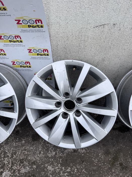 Set janta jante aliaj originale VW Passat B7 CC R16  5X112 Audi A4 A5 A6 Skoda Octavia Superb Seat