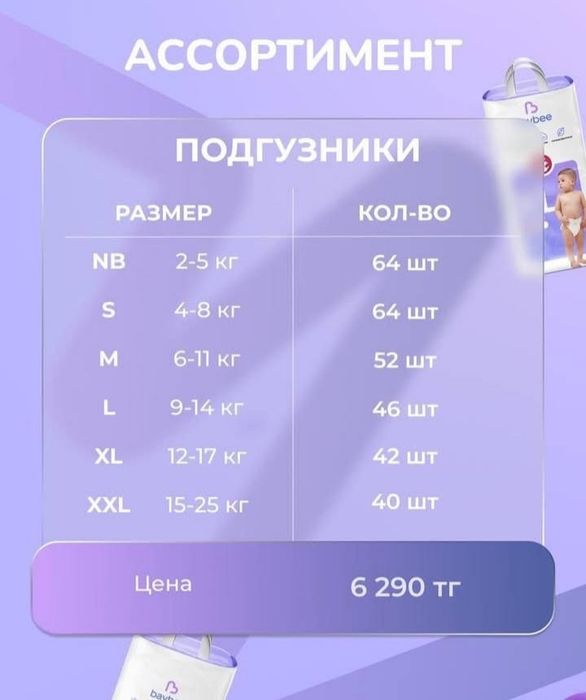 Продам подгузники МАМА ЗНАЕТ и baybee