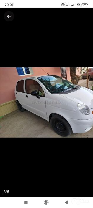 Matiz sotiladi yili 2007
