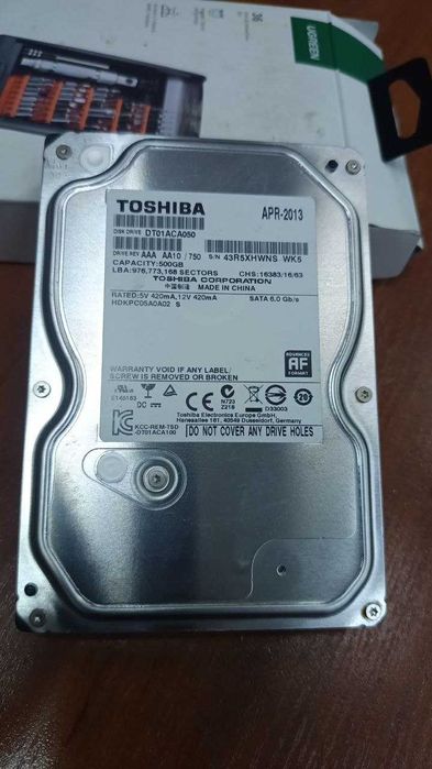 Жесткие диски 3,5 SATA (HDD) Б/У