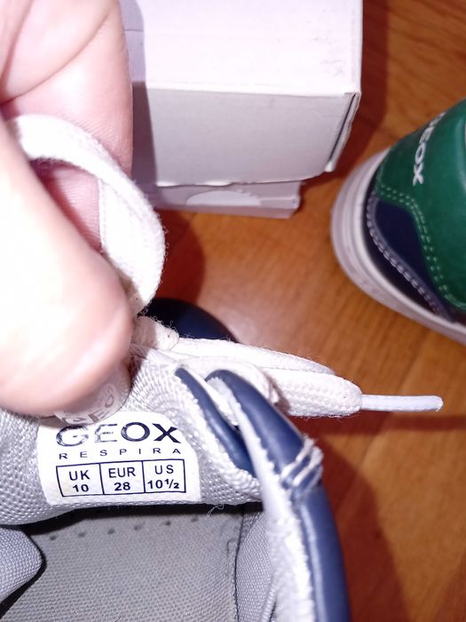 Обувки Geox естествена кожа