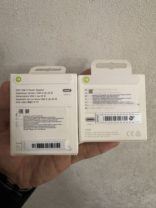 Зарядка Iphone 20w кабель Type C