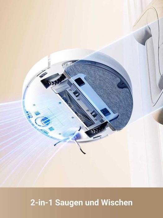 Прахосмукачка робот Dreame D10 Plus Gen 2 (6000Pa) 285 минути работа