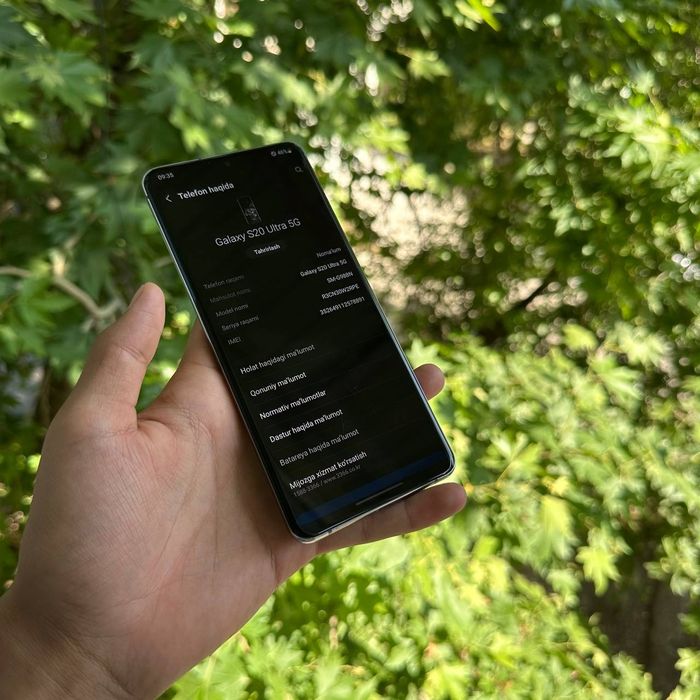 Samsung Galaxy S20 Ultra 5G 256 Gb srochni