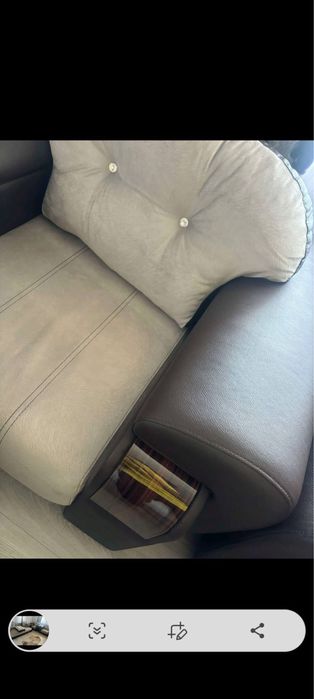 Set canapea extensibila cu 2 fotolii