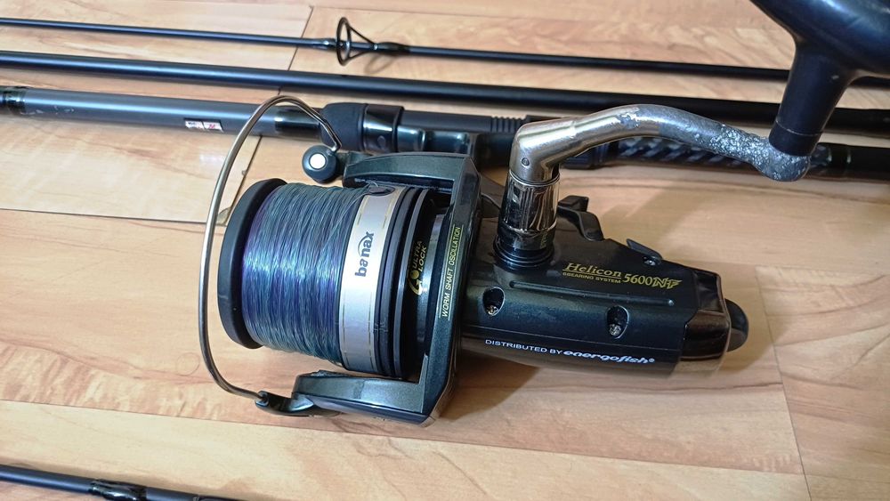 Okuma Custom Black & Banax Helikon 5600NF