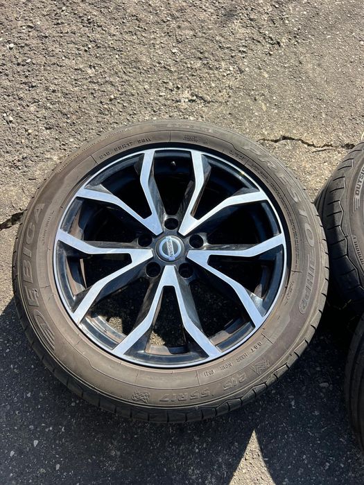 Roti Jante aluminiu 17" originale Nissan Juke Cu anvelope vara