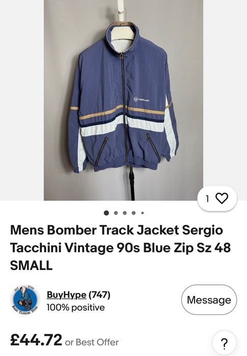 Sergio Tacchini Vintage 80's- 90's L/XL