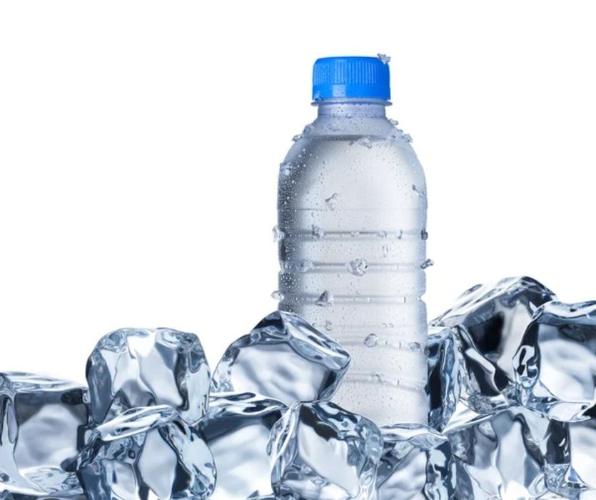 Лёд. Пищевой в бутылках