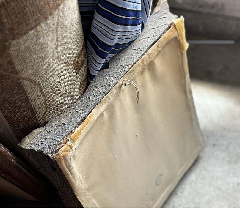 Tablou dama Original 1978 IPL Cluj Napoca Colectie 55X44