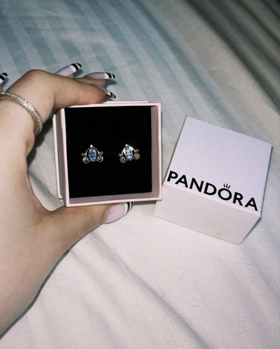Pandora(original) сережки в стиле (золушка)