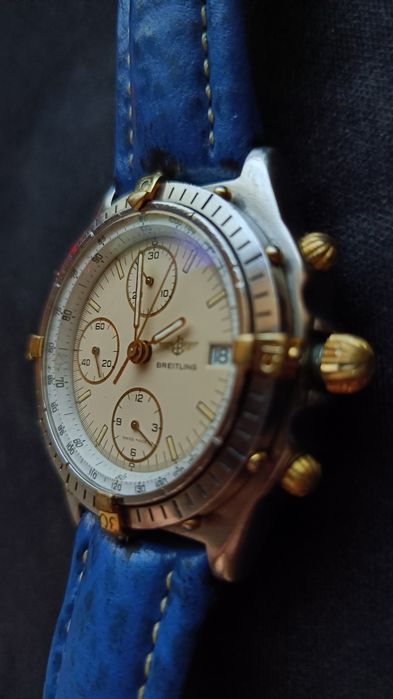 Ceas Breitling Chronomat 81950 Automatic Luxury Gold & Steel – Model Rar