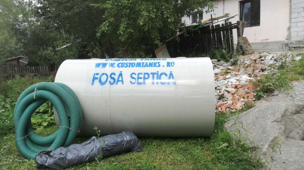 Fosă septică 3000 L – Rezistentă, eficientă și ușor de montat