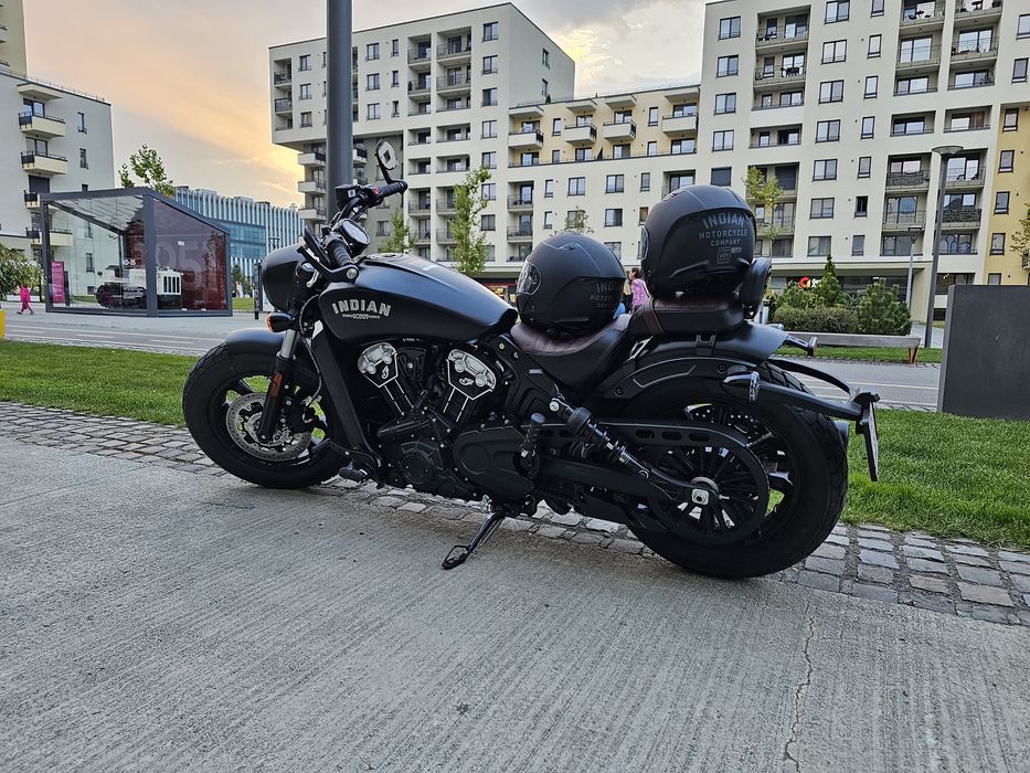 INDIAN SCOUT BOBBER MY2023 black smoke