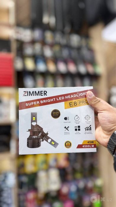 Zimmer E8 led H7: 12 у.е. - Avtomashina uchun aksessuarlar Toshkent на Olx