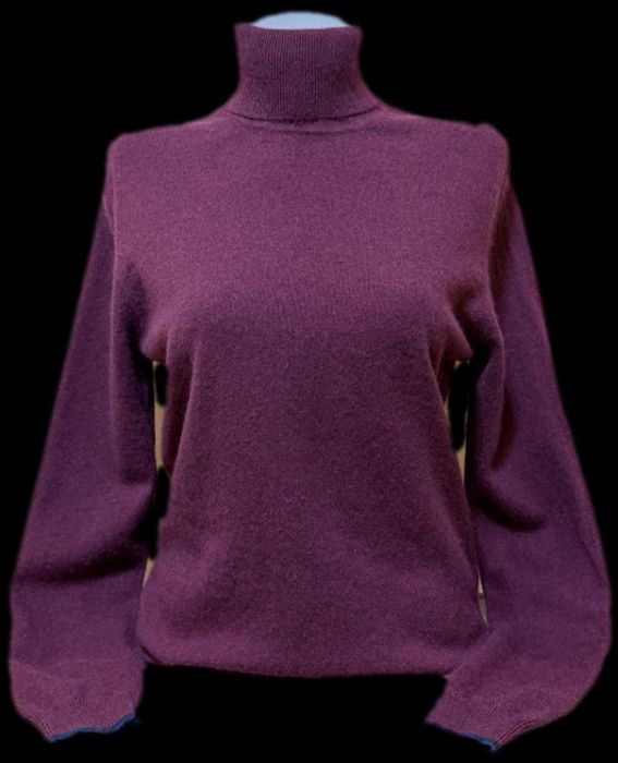 Мъжки пуловер поло100% кашмир C by Bloomingdale's. Размер S/М