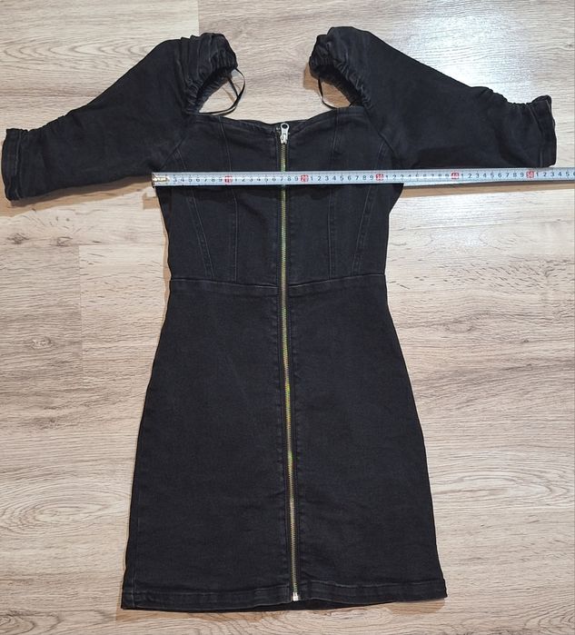 Rochie din denim negru - Dilvin Basic | Mărime XS

Premium