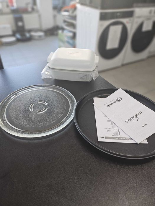 Cuptor Microunde Multifuncțional Premium Bauknecht Chef Plus MW 49 SL (5-în-1, 25L, Convecție Aer Cald) +Factura + Garantie 12 luni
