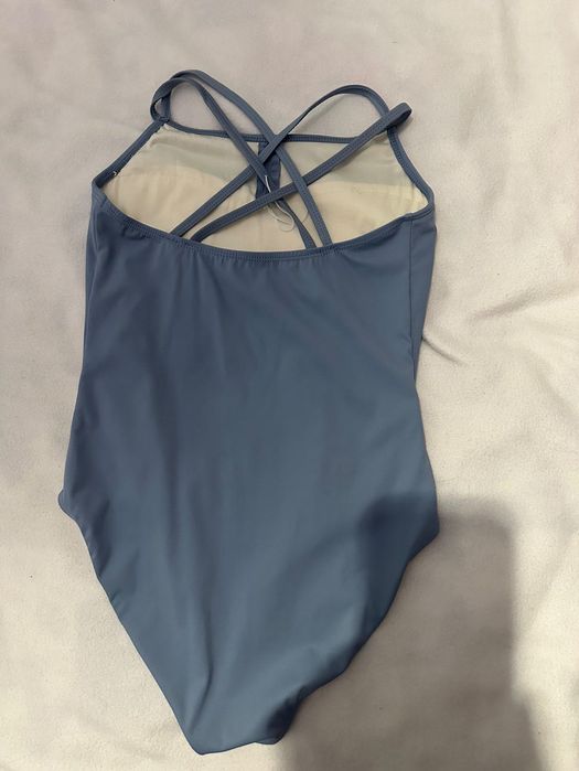 Синьо балетно трико, чисто ново, не е носено