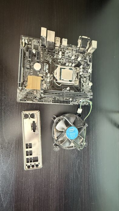 Kit I5-7400 + asus h110m-cs
