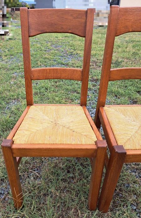 Трапезни столове с ратанови седалки