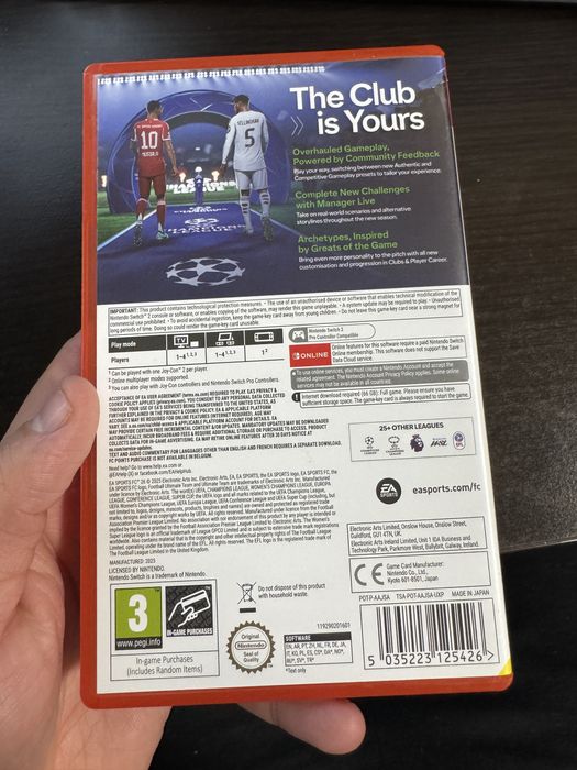Vand Joc FC 26 Nintendo Switch 2