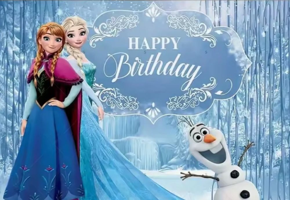 Парти сет украса  Замръзналото кралство : Елза и Анна