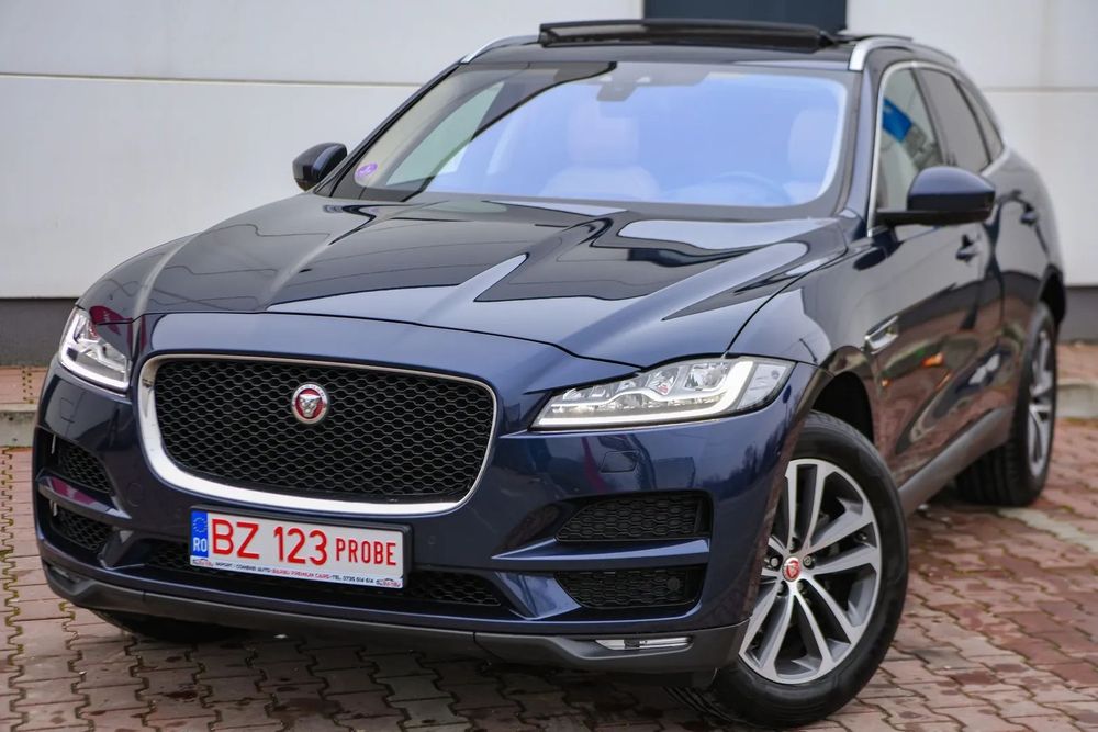 Jaguar F-Pace 250cp AWD/ HUD/ Panoramic/ Meridian/ High Led/ FULL/ Garantie 1 an
