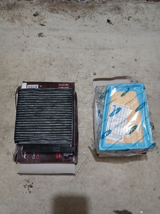 Фильтр воздушный и салоный дастер логан