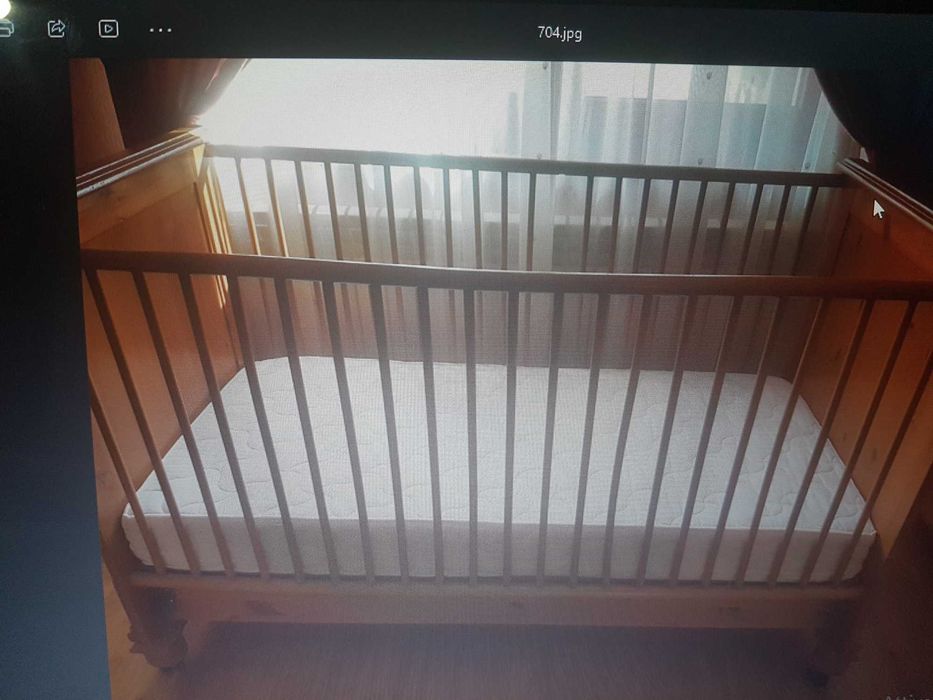 Pătuț  copii din lemn