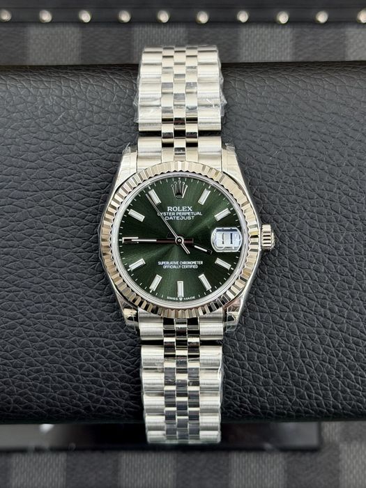 Rolex Date-Just 31mm Green Mint Dial - ETA -