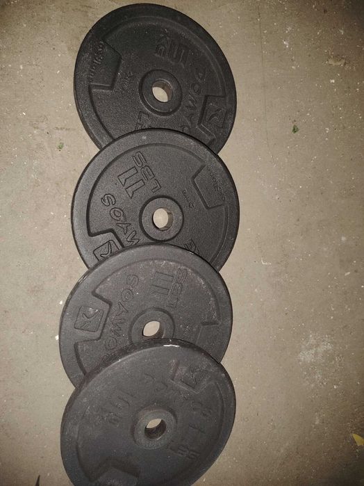 Дъмбели с лежанка и дискове