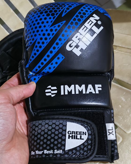 Перчатки Green Hill, черепашка, краб, шингалка, ММА  MMA, UFC