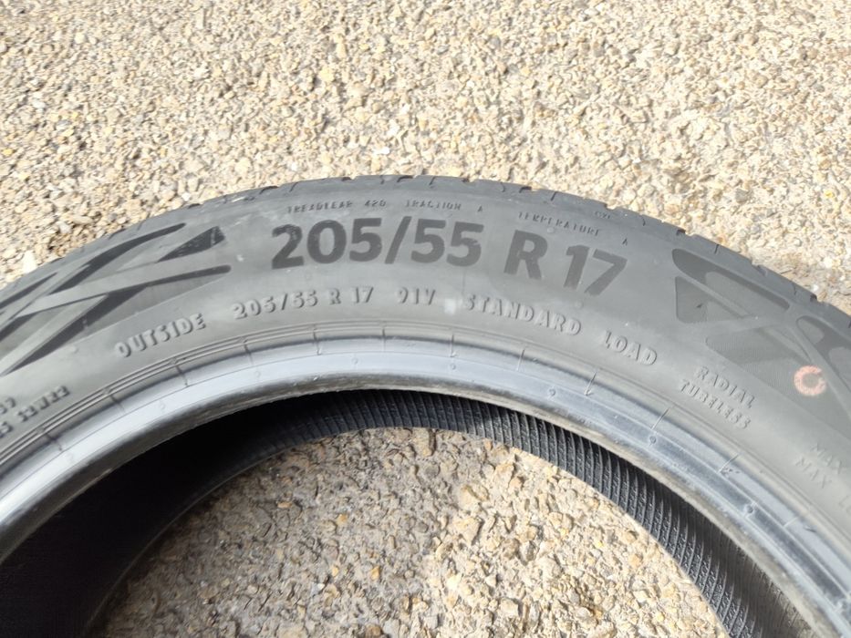 205/55/17" 2бр Continental eco contact 6,dot2321,5mm