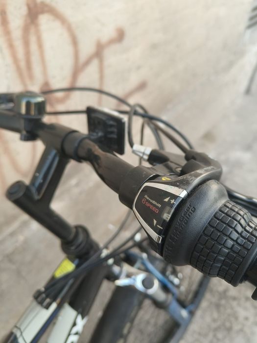 Bicicleta full suspension muddyfox transmisie 3x6