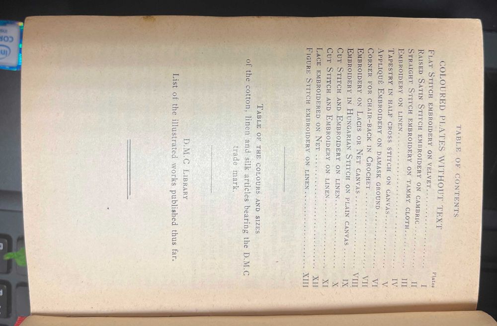 Антична колекционерска Енциклопедия за ръкоделие на английски език
