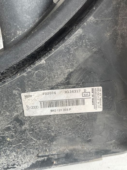 Electroventilatoare Audi A5/S5 8T3 2007 - 2017 2.0Tdi 8K0121003P