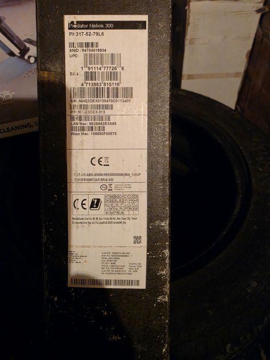 ASUS  Predator 300. 17.3 inc.