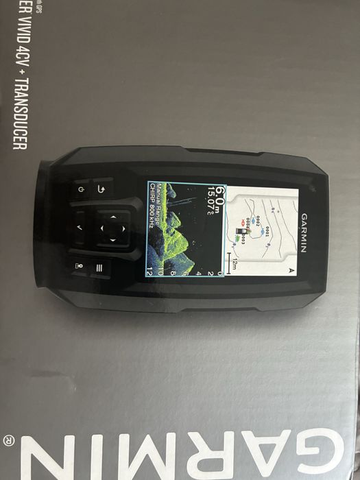 Продам эхолот garmin striker vivid 4cv + transducer