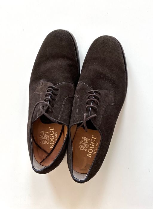 Boggi Milano елегантни мъжки кожени обувки 44 номер