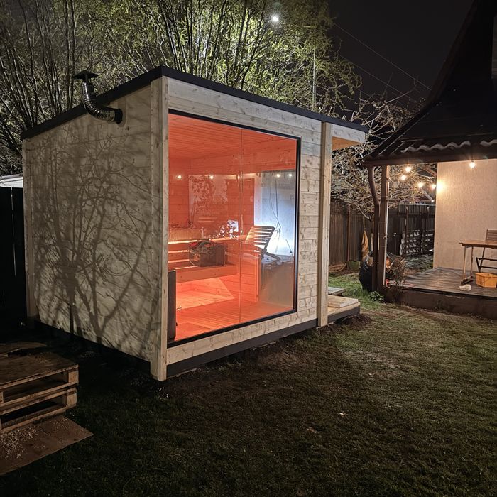 Sauna premium de exterior