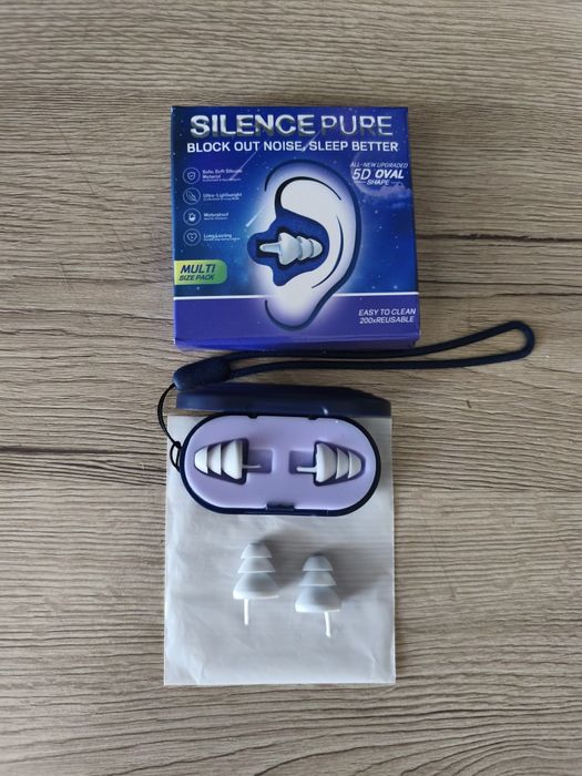 Силиконови меки тапи за сън Deep Sleep