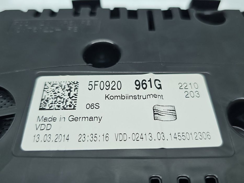 Ceas bord Seat Leon (5F1) [Fabr 2012-2018] 5F0920961G