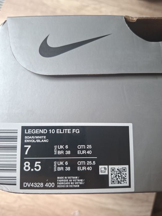 Ghete de Fotbal Nike Tiempo Legend 10 Elite FG ACC, 40