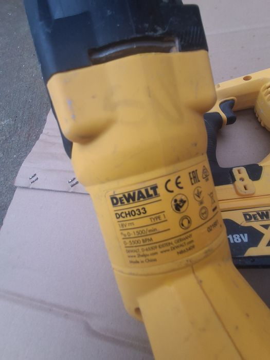 Rotopercutoare dewalt DCH 033