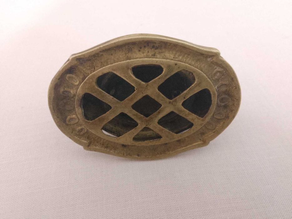 19век щипка за входна врата бронз рядка находка