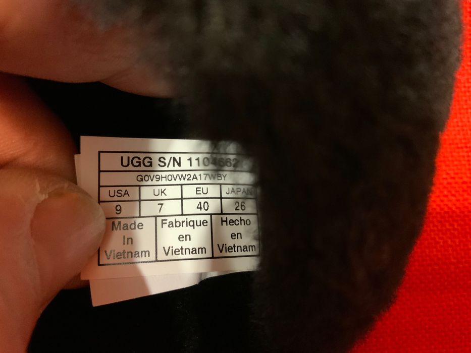 UGG-оригинални чехли 40 размер